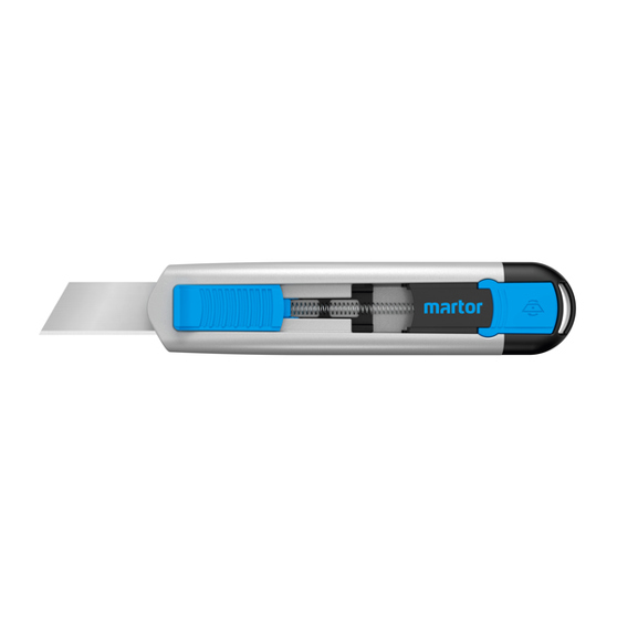 MARTOR SECUNORM 540 Sicherheitsmesser mit STYROPORKLINGE 7940 - Effizienter Schnittschutz für sicheres Arbeiten