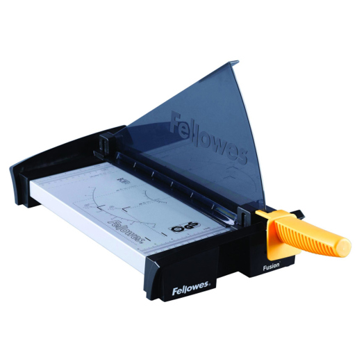 Fellowes Fusion A4 Papierschneidemaschine - 120 Blatt Kapazität, Hebelschneider für präzise Schnitte