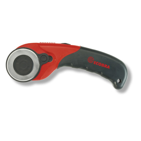 ECOBRA Roll-Cutter Klinge Ø 45 mm - Ideal für Rechts- und Linkshänder | Inklusive 1 Freistilschnitt-Klinge