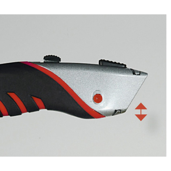 ECOBRA 2-in-1 Sicherheits-Cutter mit Feststellklinge & automatischem Klingenrückzug