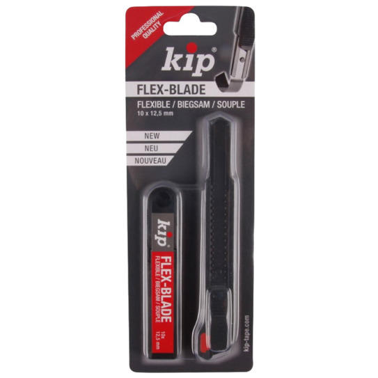 KIP 346 FLEX-BLADE Cuttermesser Set – Inklusive 10 Ersatzklingen