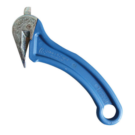Sicherheitsmesser Trio Detect – Detektierbar, Blau, 18,5 cm