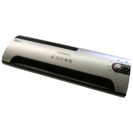 Albyco HE A4 Laminiergerät - 4 Rollen, 2 beheizt, 230 mm - 380 mm/Min - 100 x 365 x 140 mm, 2,4 kg